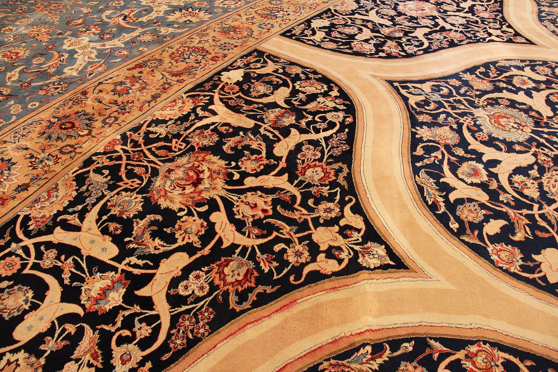 Mulsim prayer rug.