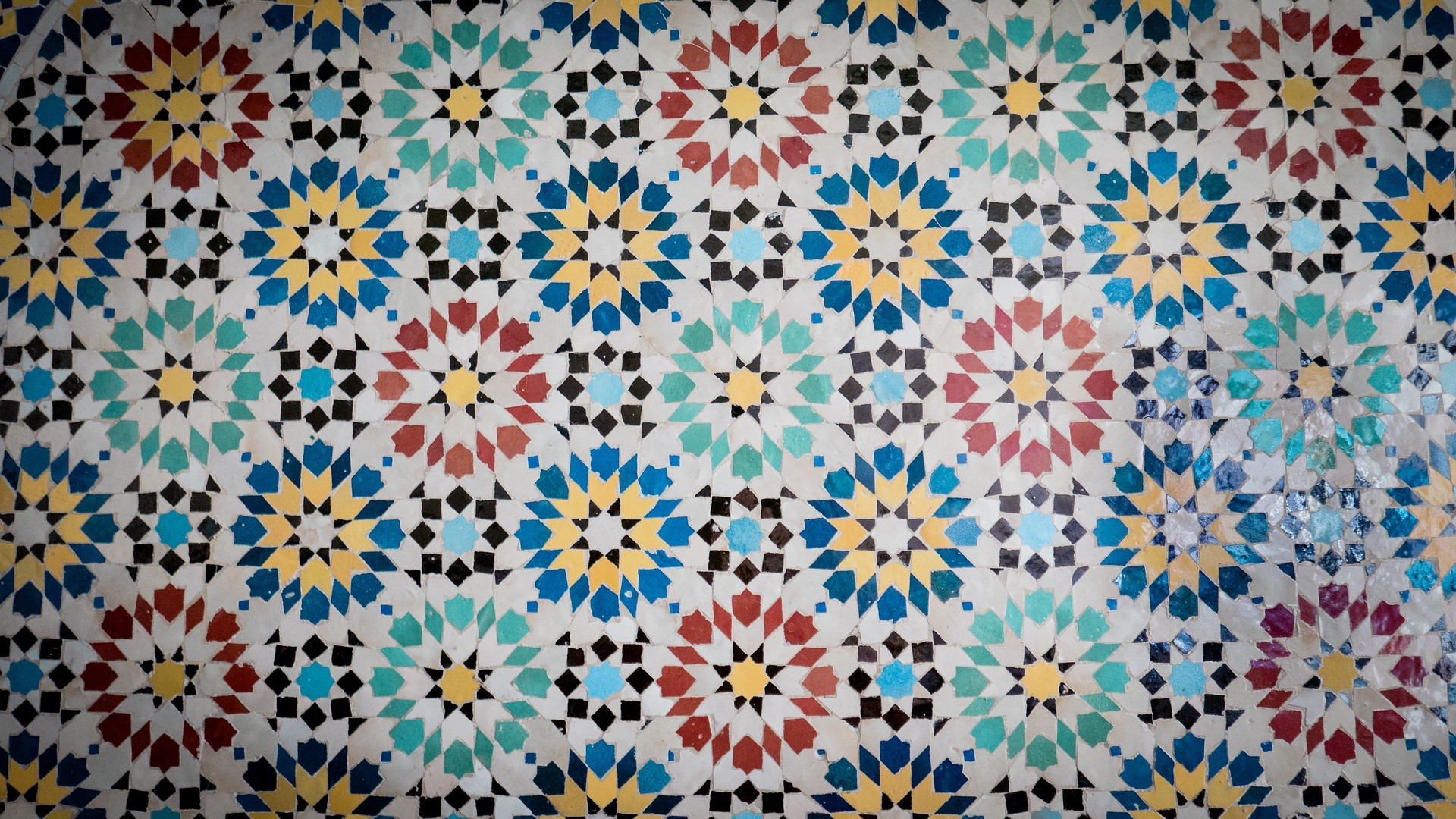 Colorful mosaic
